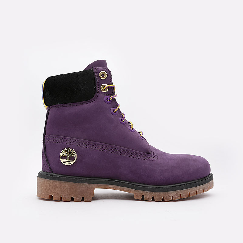 мужские фиолетовые ботинки Timberland Los Angeles Lakers NBA TBLA285HW - цена, описание, фото 1